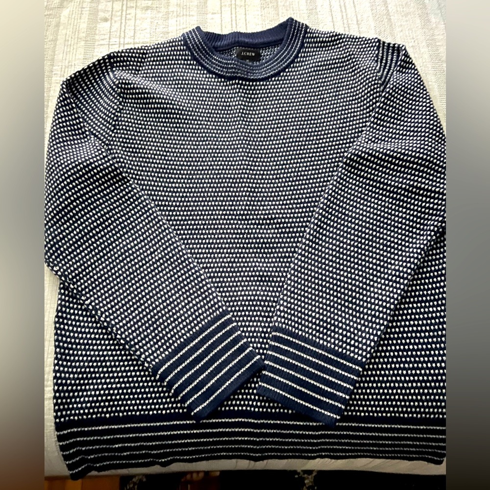 Jcrew Rugged Merino Wool Sweater